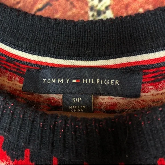 Tommy Hilfiger embellished fair isle sweater - Picture 4 of 7